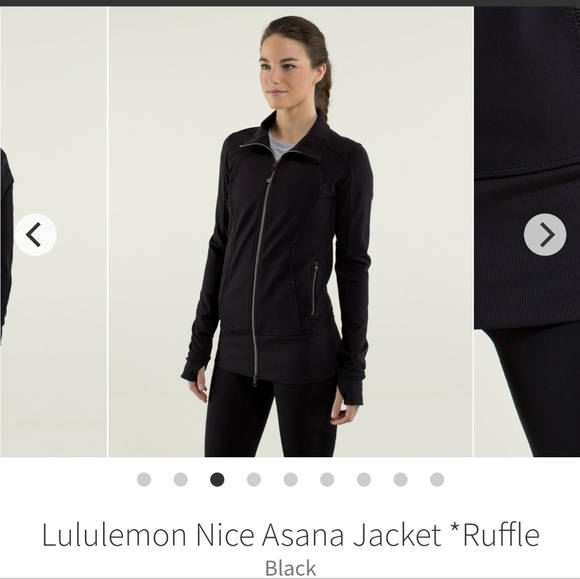 Lululemon Nice Asana Jacket *Ruffle - Picture 4 of 5